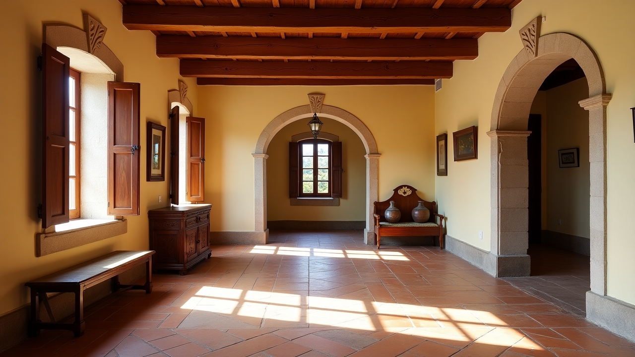 Restored interior